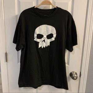 Disney Pixar Toy Story Sid Skull Black Tee, Size L
